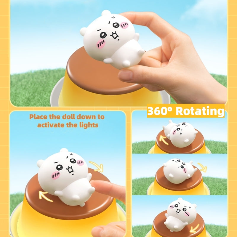 Chiikawa Pudding Lamp 360° Magnetic Light