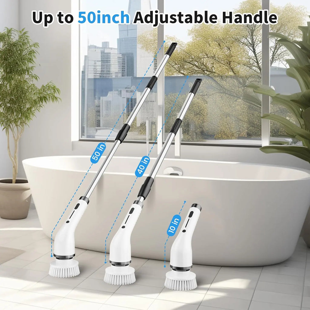 Electric Spin Scrubber Kit - Cordless & Waterproof