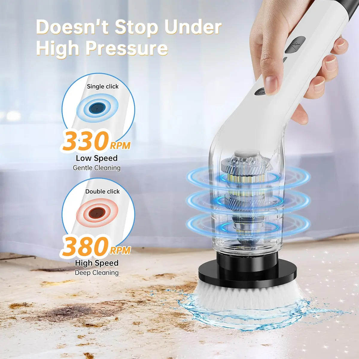 Electric Spin Scrubber Kit - Cordless & Waterproof